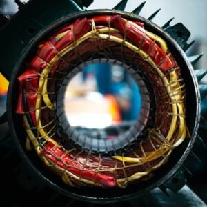 Electric motor coil