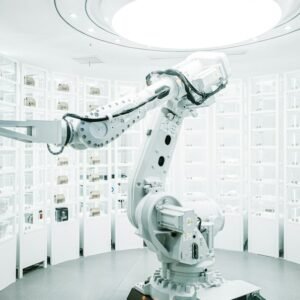 White robotic arm