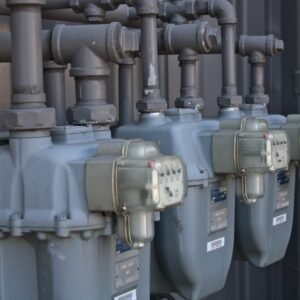 Gas utility meters